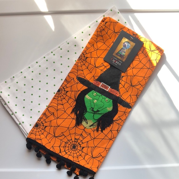 Cynthia Rowley Other - NWT 2PC Halloween Linen Towel Set